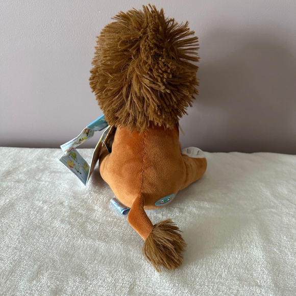 YOTTOY Tawny Scrawny Lion Plush 75th Anniversary Little Golden Books 8” Brown - Picture 4 of 5